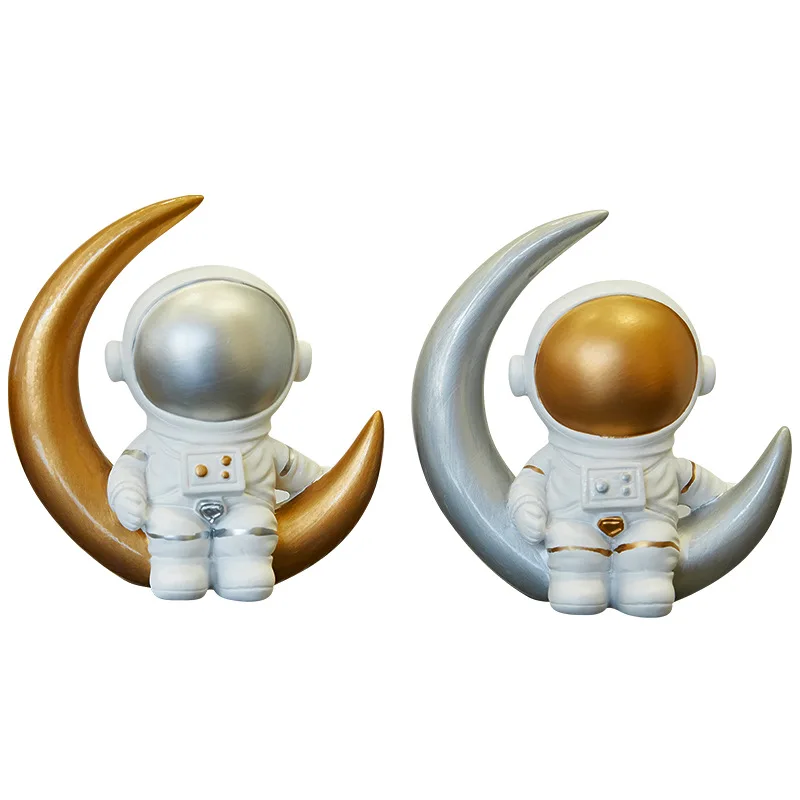 

Nordic Creative Home Decoration Accessories Astronaut Spaceman Resin Model Living Room Decoration Figurine Ornaments for Home