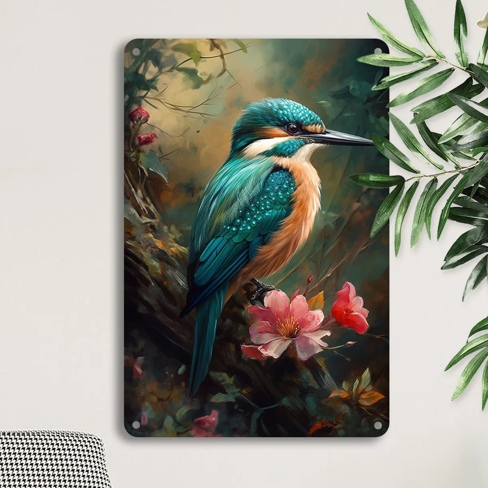 Винтажные рождественские жестяные таблички — металлический настенный декор в