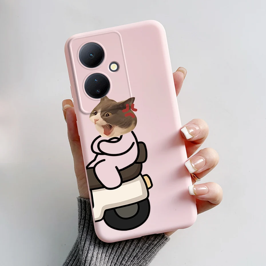 Модный чехол для Vivo Y78 5G V29lite милый мультяшный ЧЕХОЛ ДЛЯ телефона