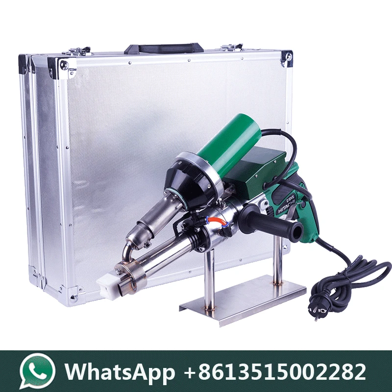 

HAND EXTRUDER WELDING MACHINE EXTRUDING GUN PLASTIC EXTRUSION WELDER GUN for PP HDPE WATER TANK DAM LINER LESITE LST600A