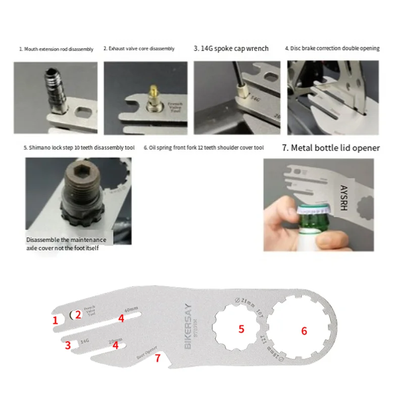 BIKERSAY велосипедный дисковый тормоз ротор инструменты для выравнивания