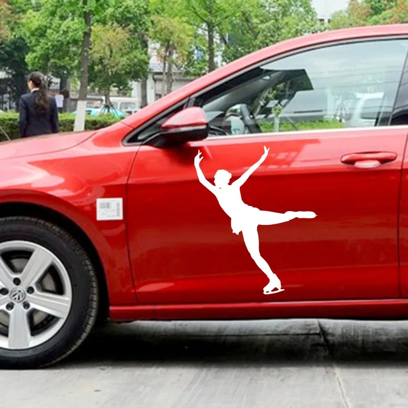 Наклейка на стену для фигурного катания наклейка автомобиль плакаты лыжах