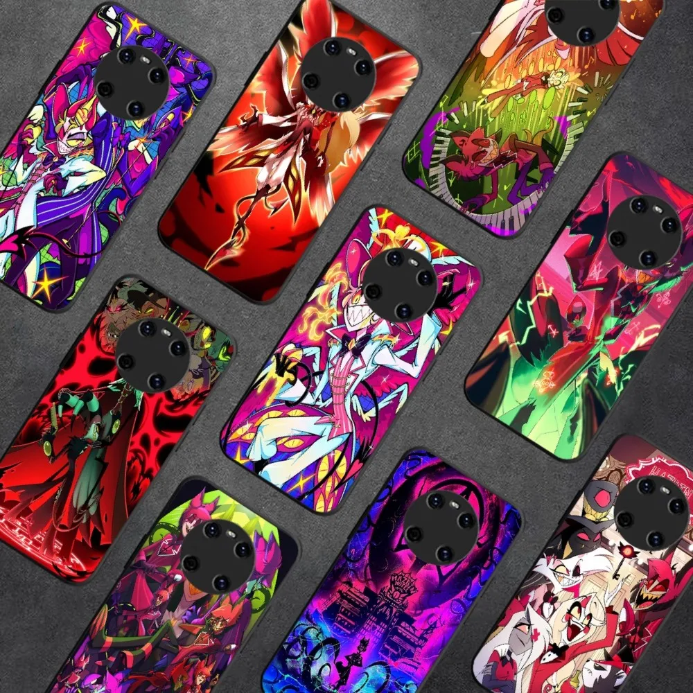 Anime H-Helluva B-Boss Phone Case For Huawei Y9 6 7 5 Prime Enjoy 7s 8 Plus 7a 9e 9plus 8E Lite Psmart Shell