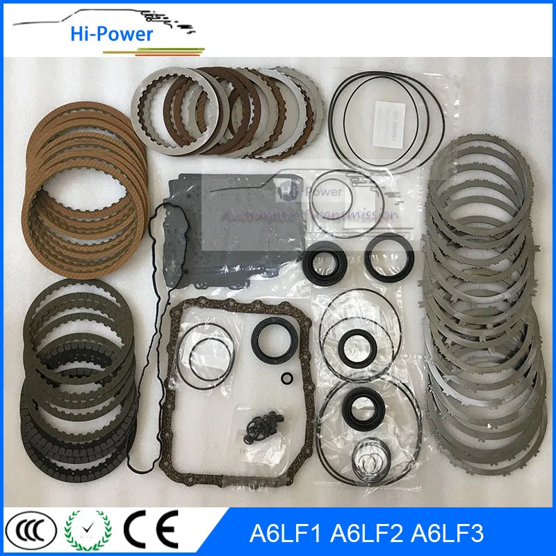 

A6LF1 A6LF3 A6LF2 Automatic transmission overhaul kit gasket kit Seals Ring Master Rebuild Kit for HYUNDAI New Car Accessories