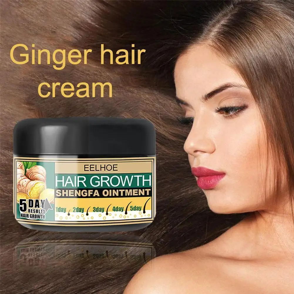 

30ml Ginger Hair Cream Hair Growth Cream Moisturizing Massage Scalp Treatment Essence Care Hair Conditioner Loss Hair Hair C7k3