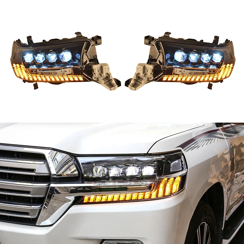 2016-2021 Toyota Land Cruiser 200 LC200 Передняя и задняя фары в сборе Внешнее украшение