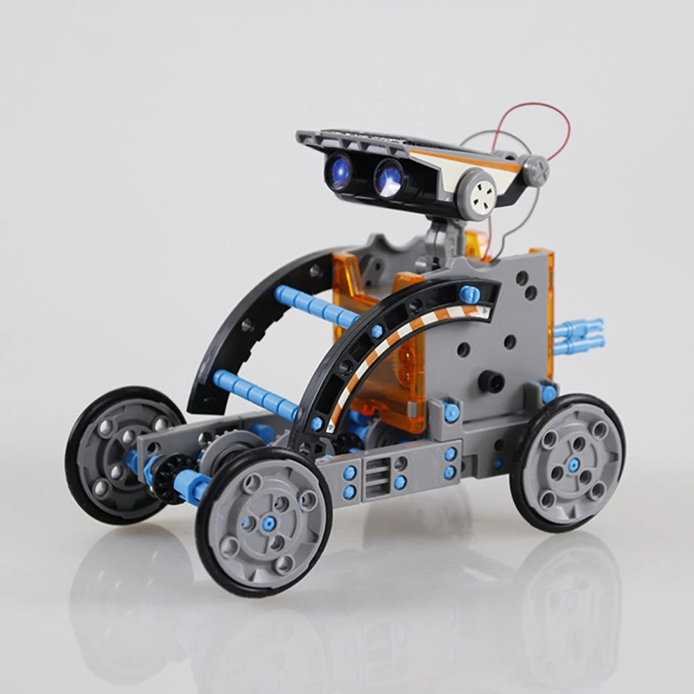 Solar Robot Kits High-Tech Science Toys for Boys and Girls Intellectual 12 In 1 Development Diye Ducational Children Gifts | Игрушки и