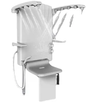 sitting constant temperature shower multi function wall mounted bath device elderly bath chair folding shower screen shower