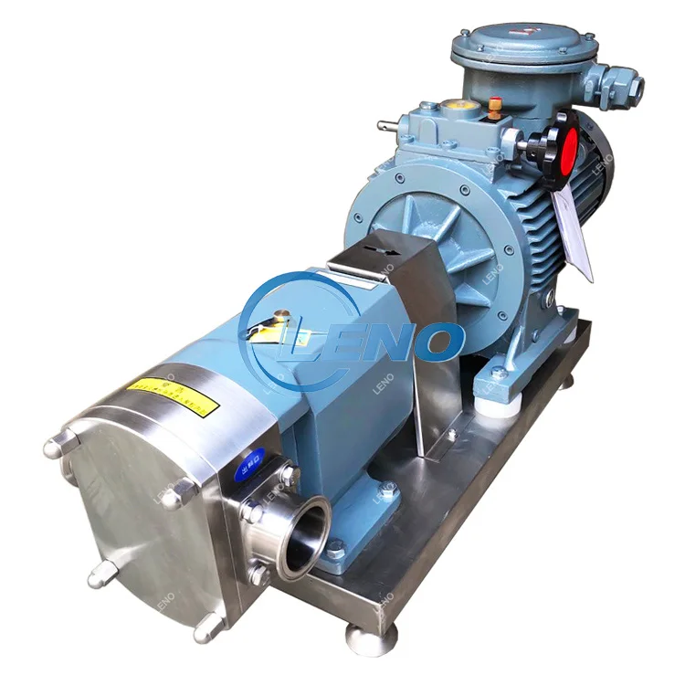 

LENO Molasses Stainless Steel Lobe Pumps Rotor Single Screw Pump