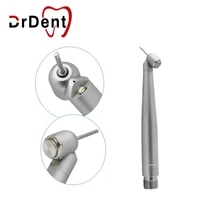 drdent 45 degree high speed led handpiece dental dentistry dentists push button inner water spray optic fiber 24hole
