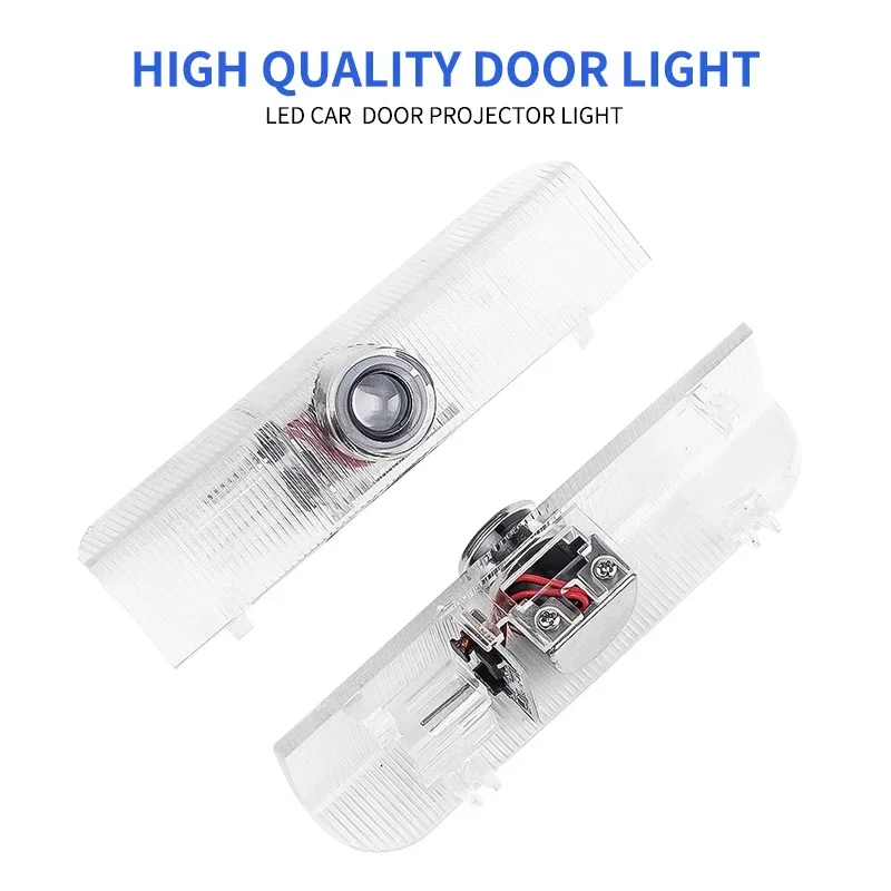 2 шт. автомобильный светодиодный логотип дверной проектор лампа приветствия для