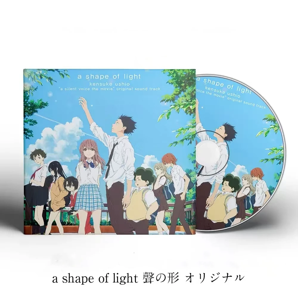 Аниме A Silent Voice Ushio Kensuke Музыкальный компакт-диск Greatest Hits OST Альбом 2 шт. Музыкальная