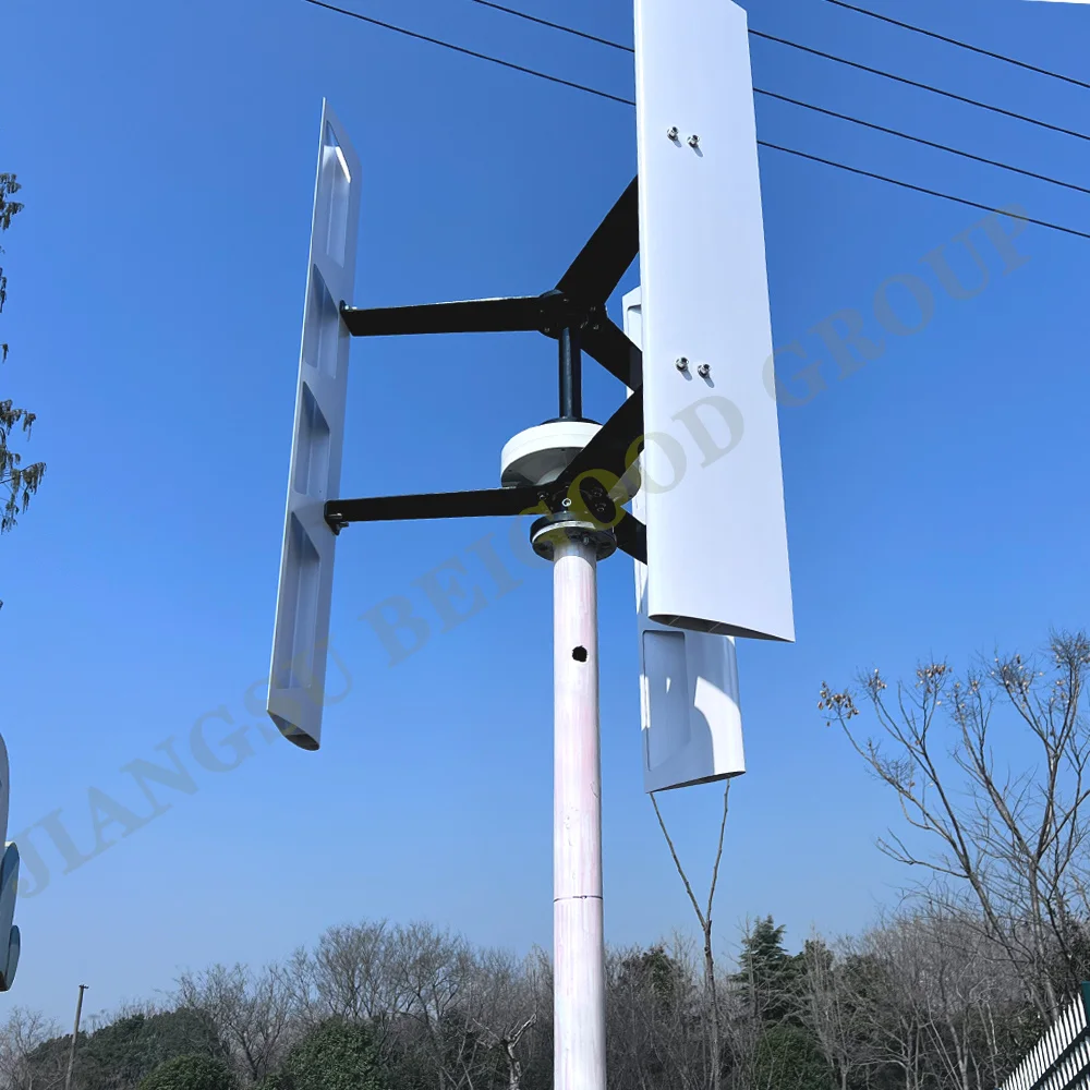 Ветряной генератор с вертикальной осью 1000 Вт 2 кВт 3 5 10 48 В 96 в 120 220 фазы 50 Гц