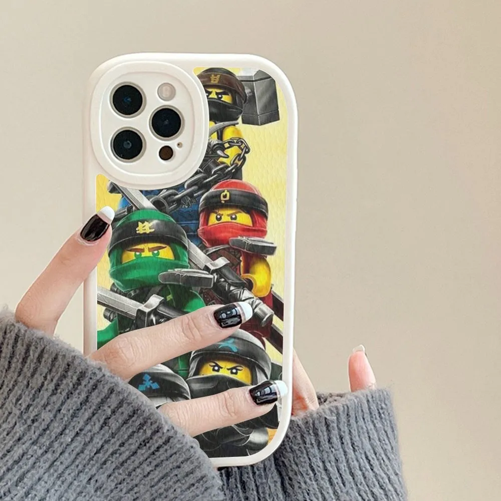 L-Lego N-Ninjago Phone Case Hard Leather For IPhone 16 15 14 13 12 Mini 11 Pro Max Xs X Xr 7 8 Plus Fundas