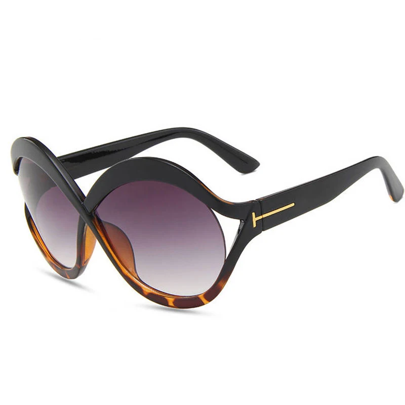 

Очки солнцезащитные женские Овальные большого размера с защитой от ультрафиолета Uv400