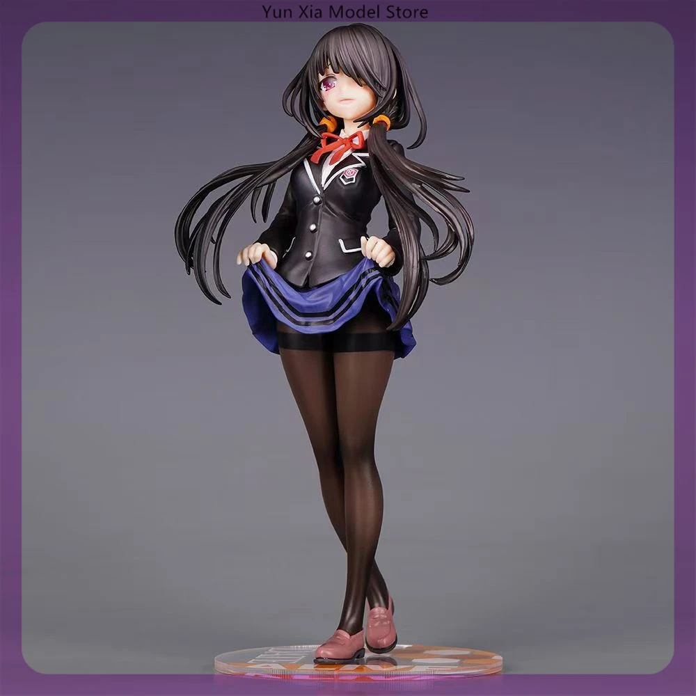 22 5 см Date A Live Tokisaki Kurumi Premium Edition Аниме Девушка Фигурка Модель Статуя Мальчик
