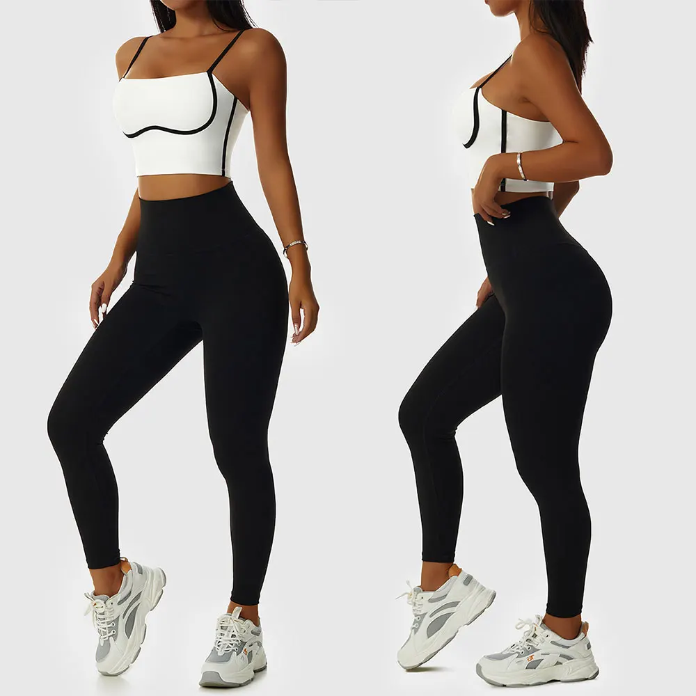 Yoga Set Women Sportwear Gym Sets Womens Outfits Sport Set Women Fitness Sports Bra Leggings Workout Clothes For Women Tracksuit