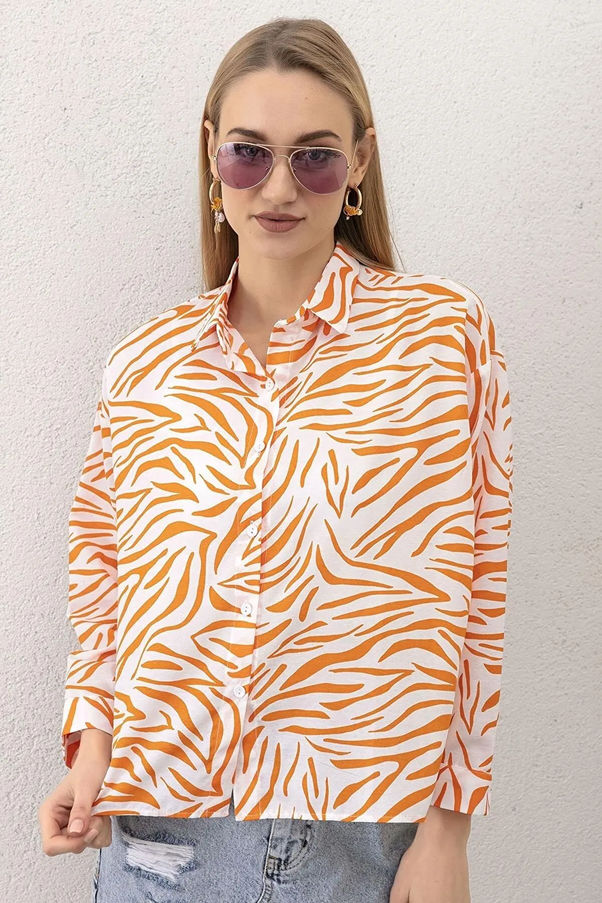 

Женская подробная рубашка с принтом зебры, летние женские рубашки, модные женские блузки, красивые и дешевые женские блузки 281889834