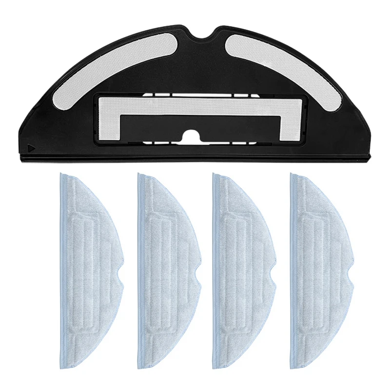 

HOT-5Pcs Replacement Parts For Xiaomi Roborock S7 T7S T7S PLUS Robot Vacuum Cleaner Mop Vibration Bracket Mop Cloth