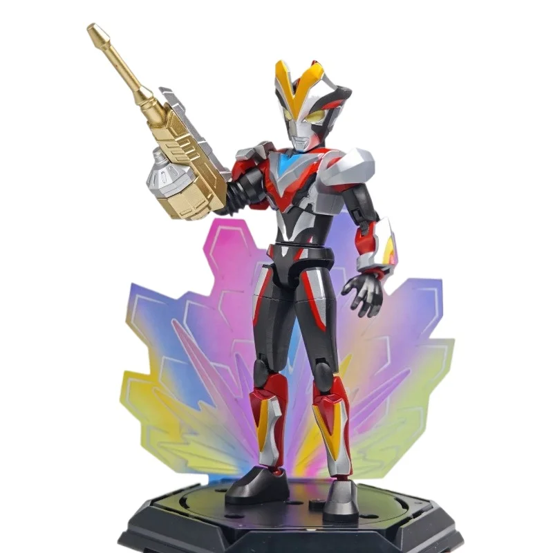 Фото Конструктор Keeppley Fantastic Building Blocks Ultraman ZERO 3-го издания Aex Sero, коллекционная фигурка-сюрприз, развивающая игрушка-головоломка, подарок №2