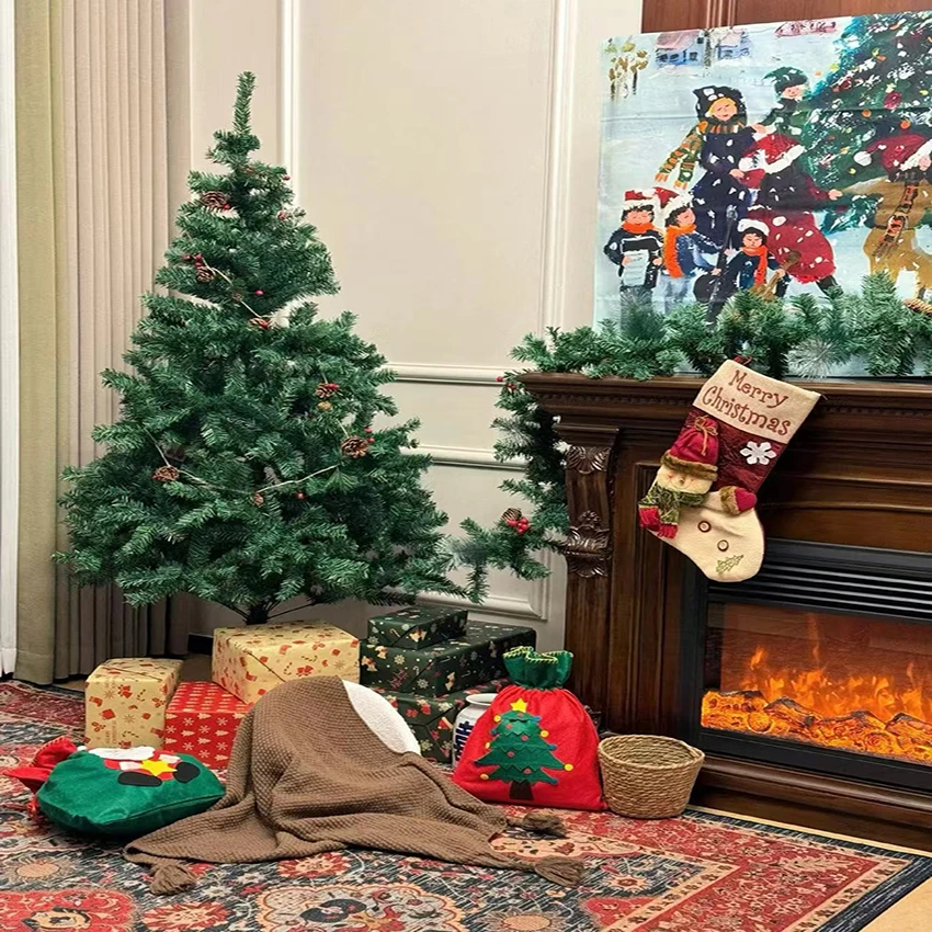 Рождественский праздничный венок декоративная рождественская гирлянда 70