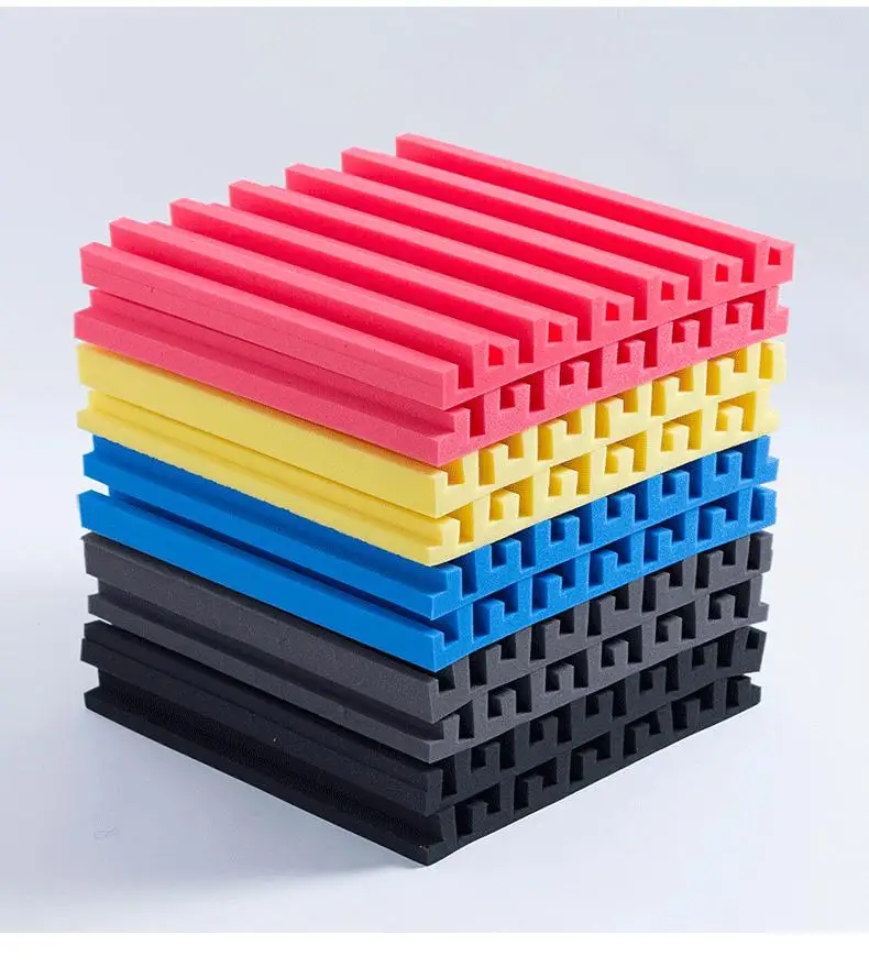 

20Pcs/Lot Sound-absorbing Panels Home/music Room/bedroom Sound-proofing Foam Panels Sound Insulation Wall Foam Panels