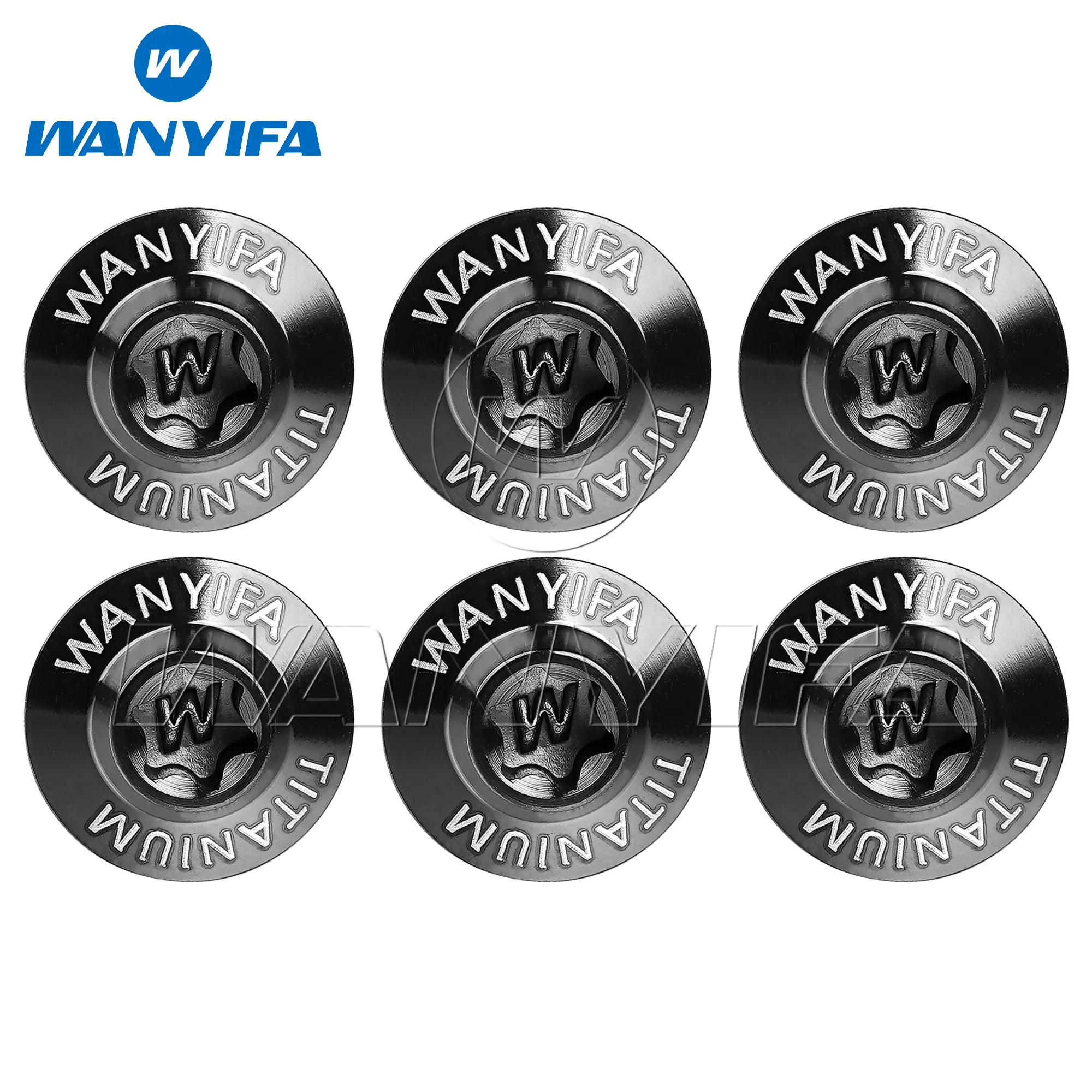 

Wanyifa Титановые болты M5/M6 Torx 6 шт.