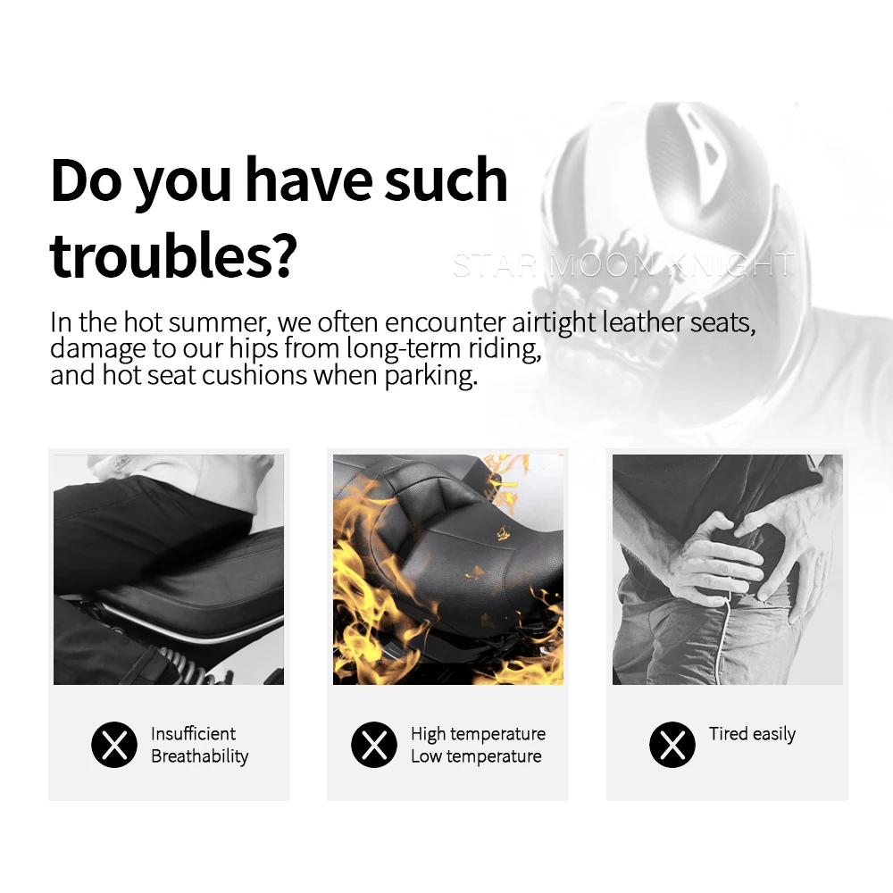 Нейлоновая подушка на сиденье пассажирского водителя для Vespa Primavera Sprint LX GTS GTV