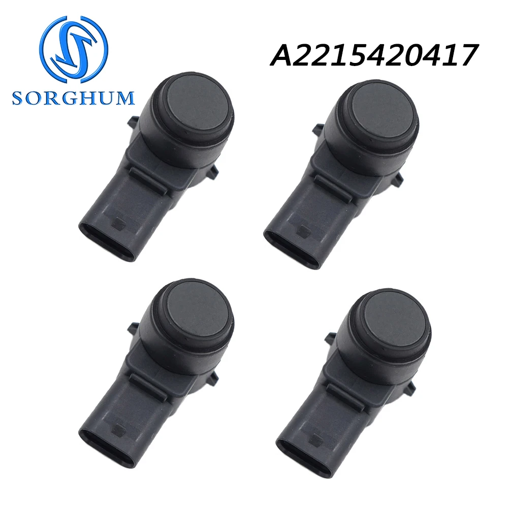 

SORGHUM 1 шт./4 шт., датчик парковки SORGHUM A2215420417 для Mercedes-Benz W211 W219 W203 W204 W221 PDC, 0263003245 + A0009052402 0263003475