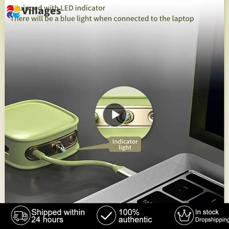 

Office Tools Expand Dock Type C Extensor 10 In 1 Usb Hub HDMI-compatible Docking Station Computer Accessories Office Supplies