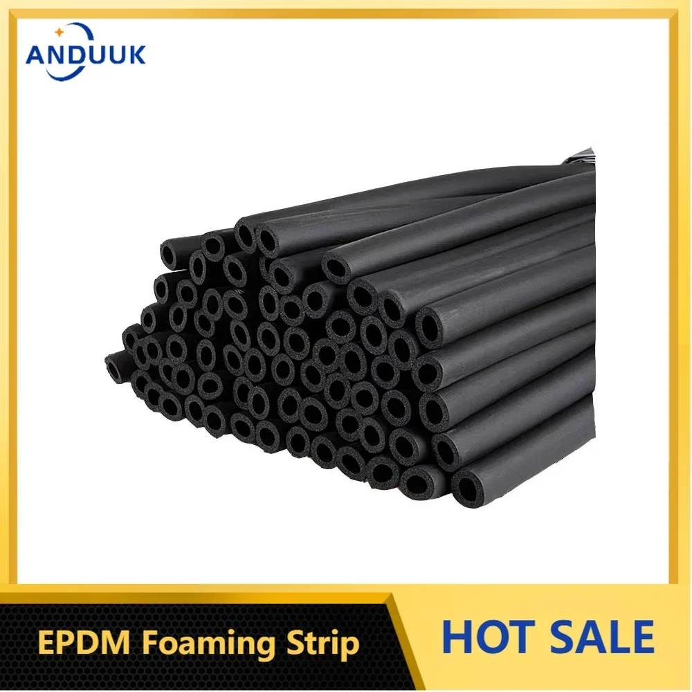 Губка Резиновая Труба Кондиционер Водонагреватель Водопровод Рукав Черный