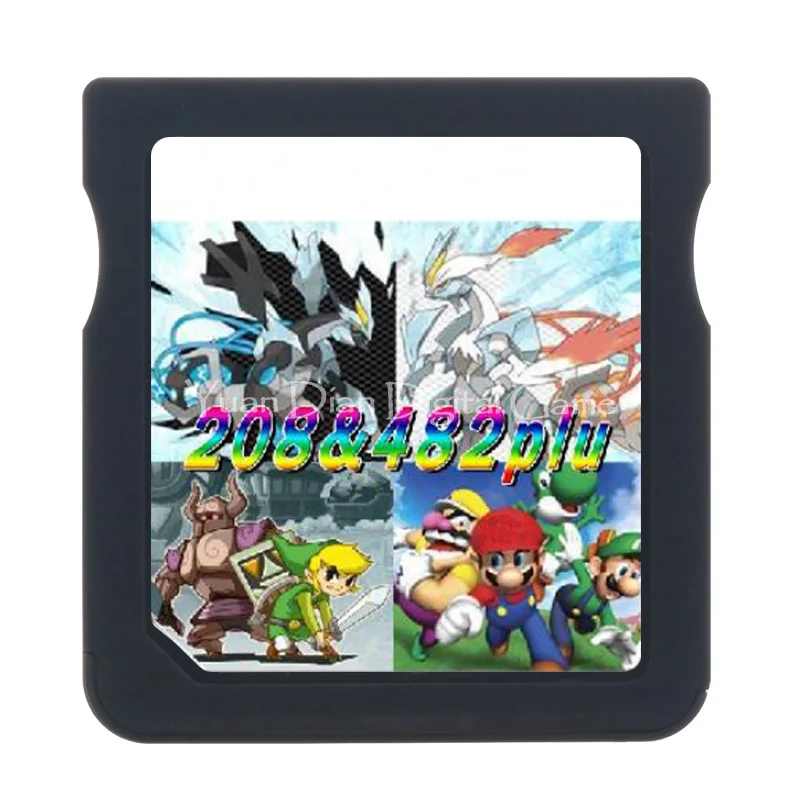 

208in1 & 482in1 Compilation Video Game Cartridge Console Card For DS 3DS 2DS