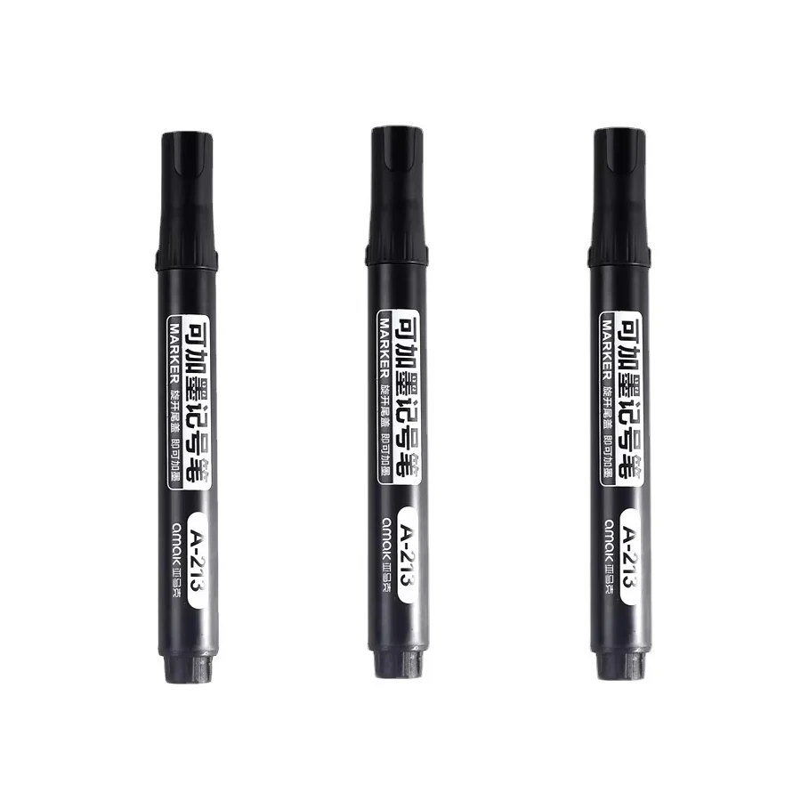 

Перманентные маркеры на масляной основе, черные/красные/синие