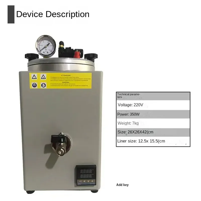 Стоматологический портативный агрегатор под давлением литьевая скороварка