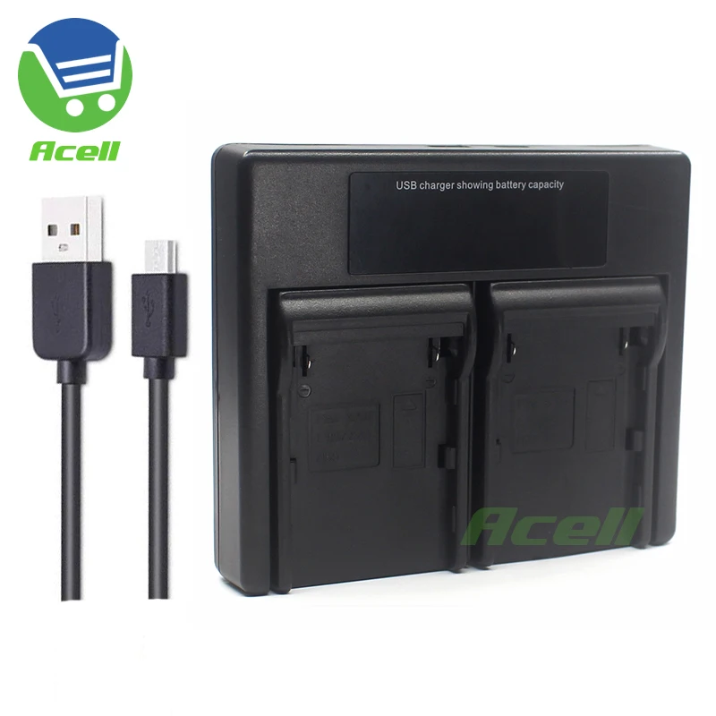 

BTRD-L7402W battery USB Dual Charger for RUIDE H5 Controller R6p R70 R70T R90 R90T R90-T R93 R93T GNSS Receiver