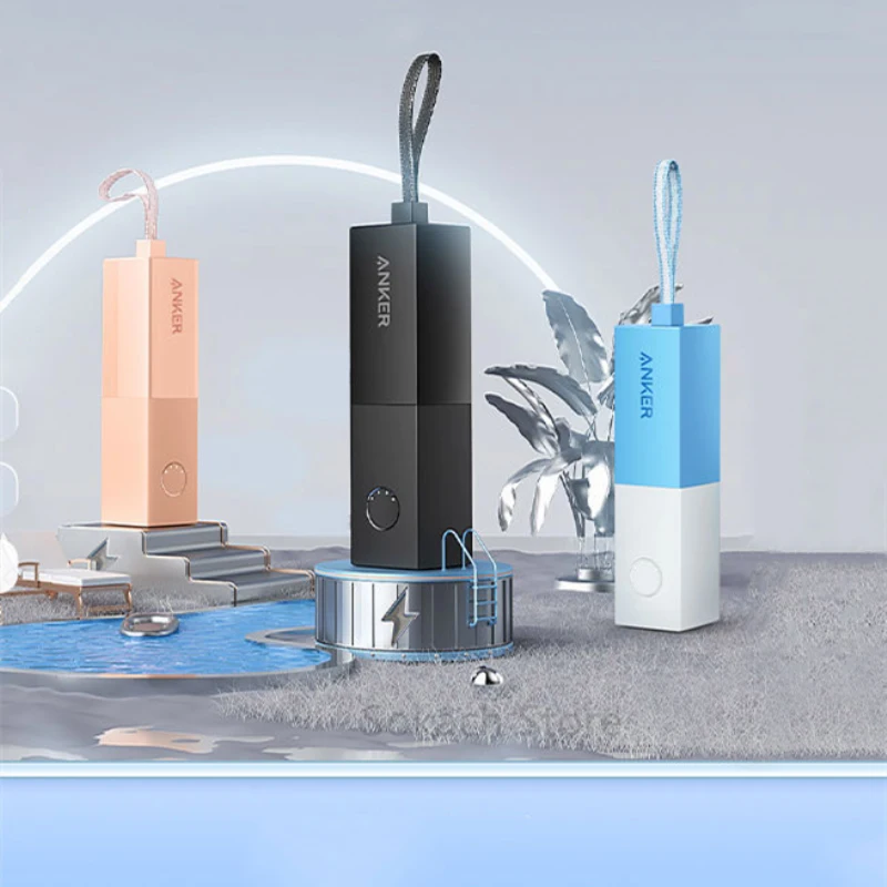 

Anker Мини Портативный 2-в-1 Мобильный блок питания 20 Вт 5000 мАч PD Быстрая зарядка мобильный источник питания