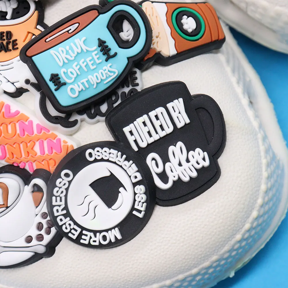 50 шт. оптовая продажа мне нужно больше кофейных пончиков обуви подвески