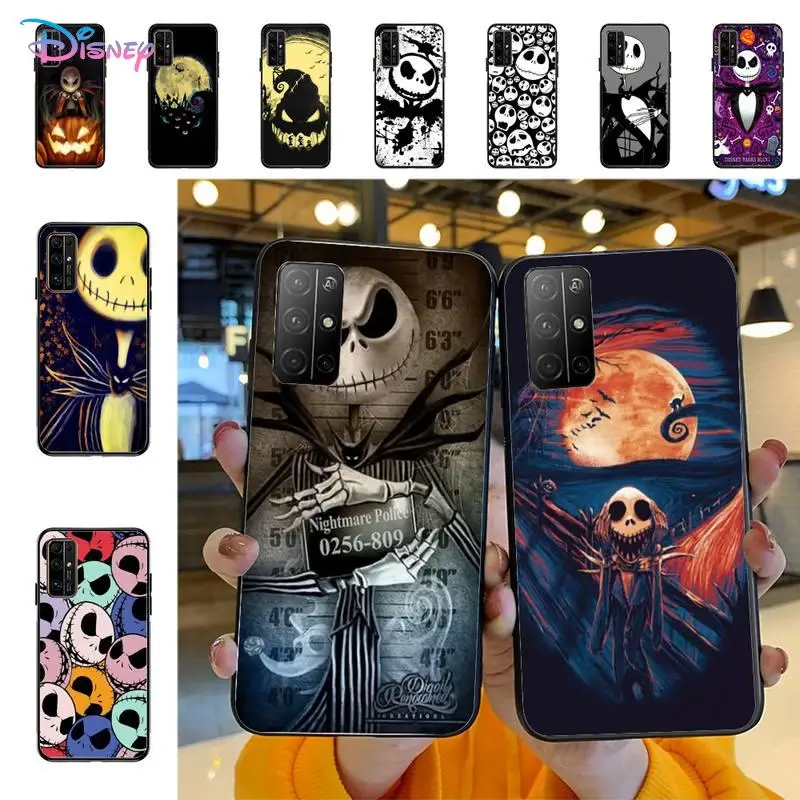 

Disney Jack Skellington Phone Case for Huawei Honor 10 i 8X C 5A 20 9 10 30 lite pro Voew 10 20 V30