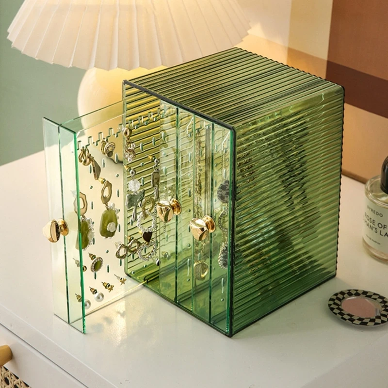 

Earrings Necklace Display Stand Clear Hanging Jewelry Holder for Women Girls