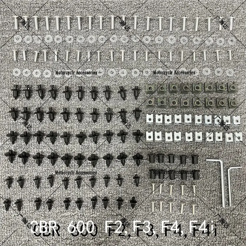 

Fairing Bodywork Kit Bolts Screws For Fit HONDA CBR 600 F2,F3,F4,F4i 1991-2007
