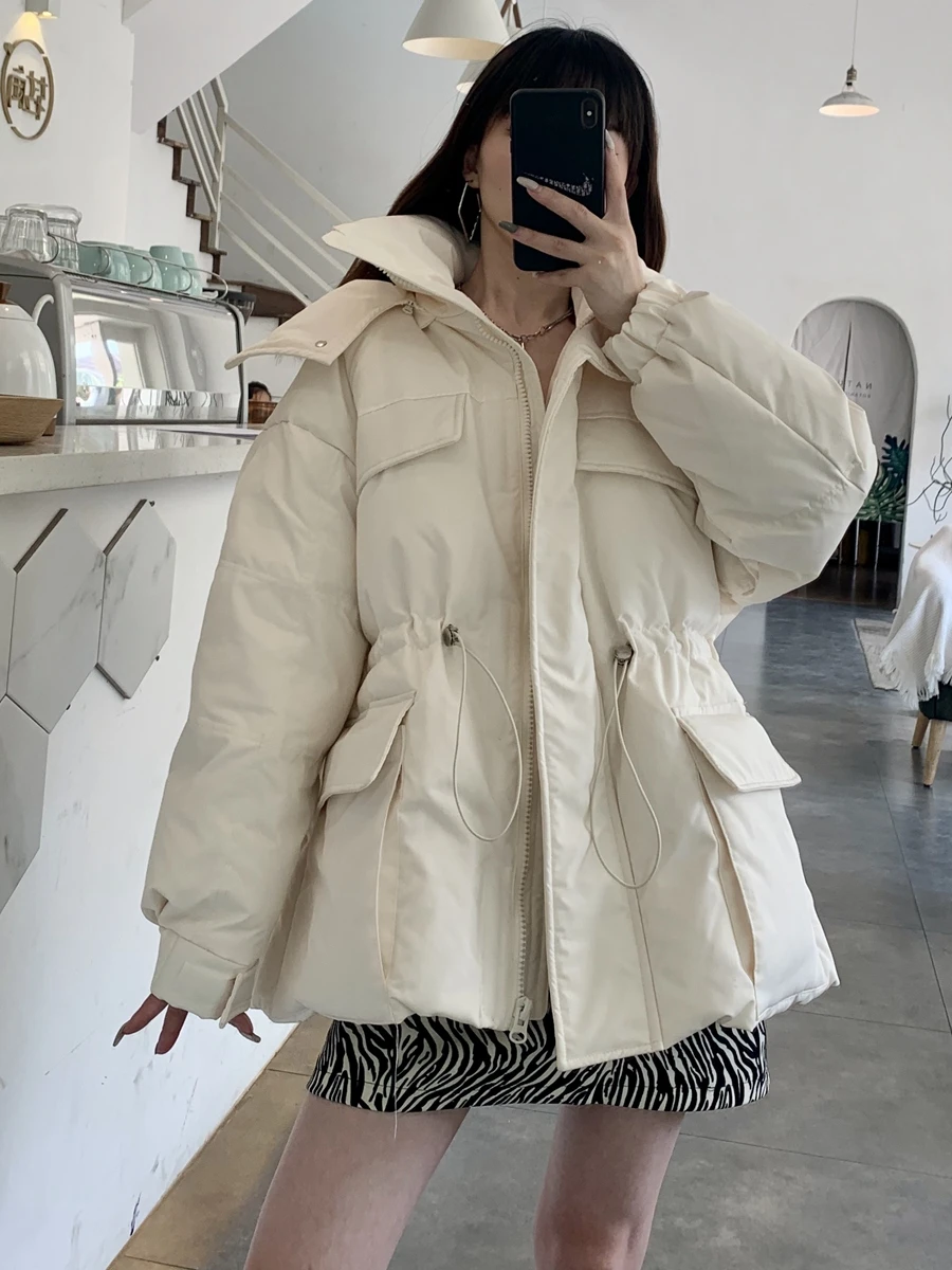 New Women Down Jacket Casual Style Autumn Winter Coats And Parkas Female Outwear