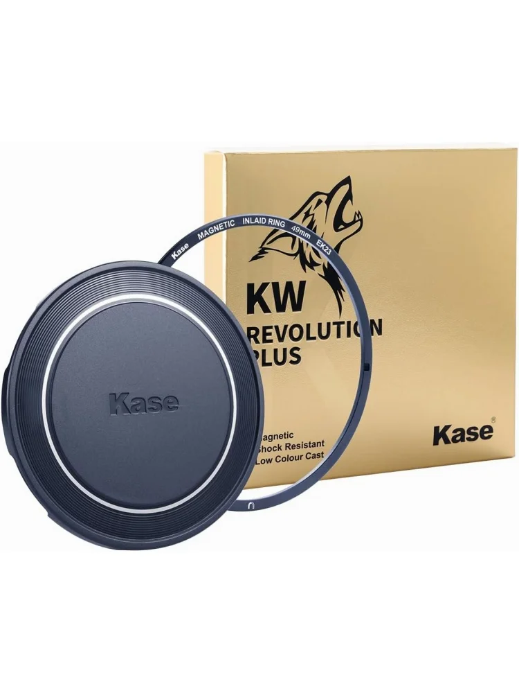 Магнитная крышка для объектива Kase Revolution Plus Plus Kit (с встроенным кольцом) 49 52 58 62 67 72 77 82 95 112 мм (art.: 3920dcbb7c87b) - 3920dcbb7c87b