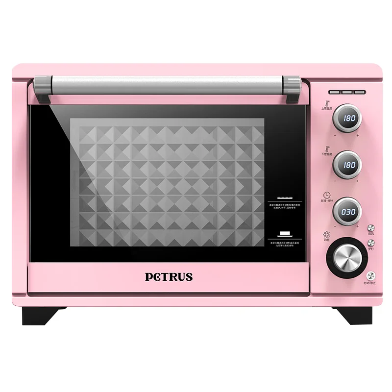 

220V PE3040 Electric Oven Household Baking Multi-Function Automatic Large Capacity Intelligent Cake Machine 38L Home Use