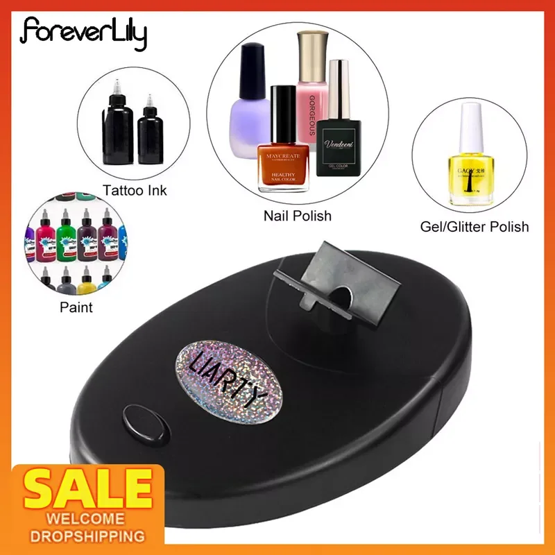 

Foreverlily Nail Lacquer Shaker Adjustable Nail Gel Polish Varnish Bottle Shaking Machine Shake Evenly Tools For Nail Art Tattoo