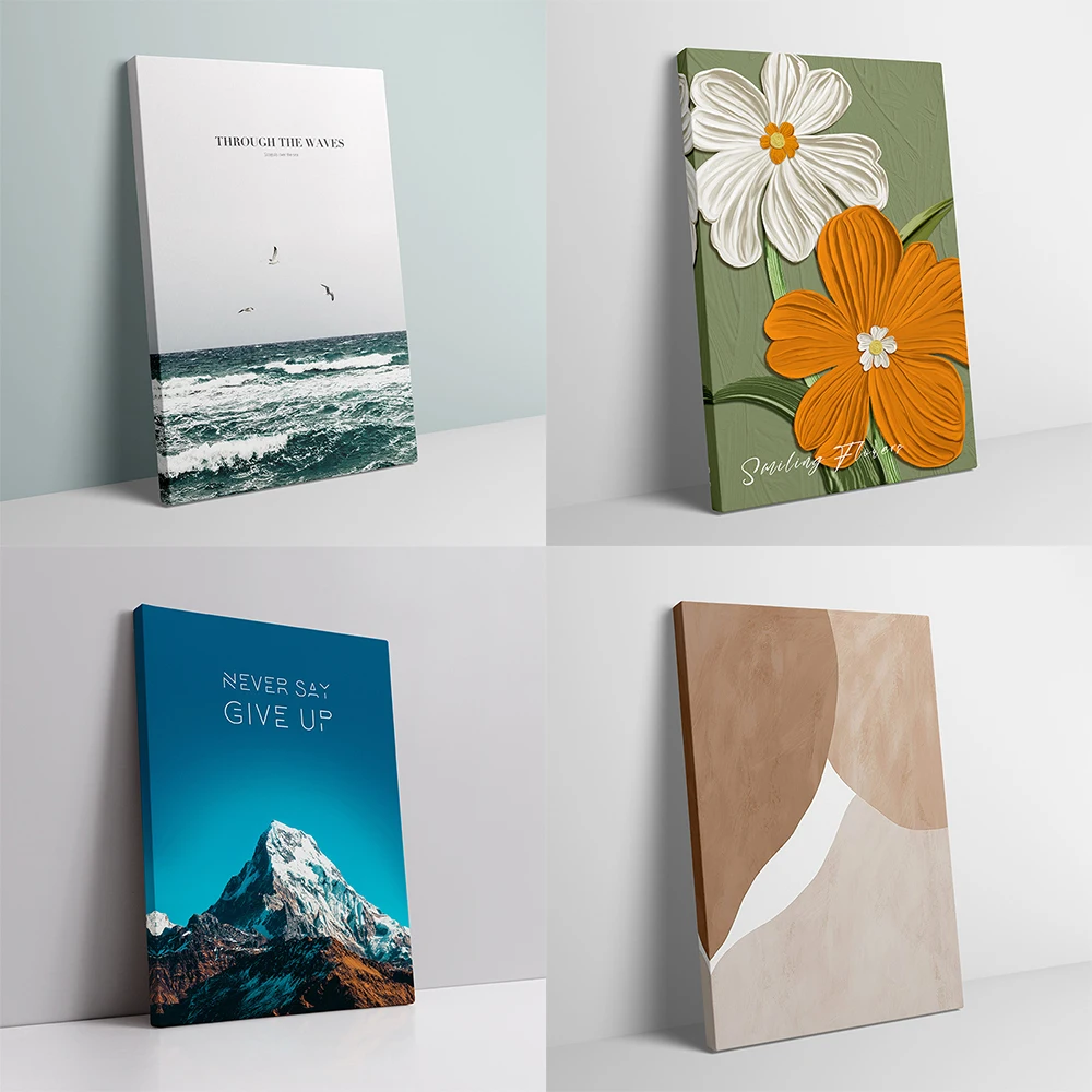 Деревянная Фоторамка 60x90 См Для 65x95 Холст Современный Стиль Настенная