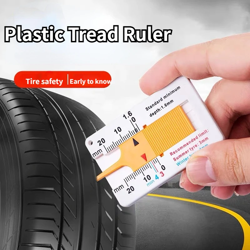 

0-20mm Car Tyre Tread Depth Vernier Caliper Ruler Wheel Tire Thickness Measuring Meter Tool Auto Tyre Tread Depth Gauge Tool