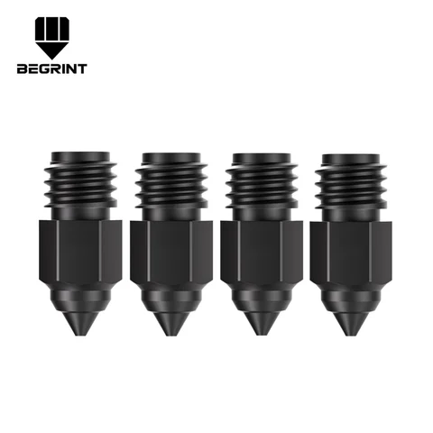 Для Creality Ender 5 Max Hotend сопло из закаленной стали 0,4/0,6/0,8 мм высокоскоростная печать для 3D-принтера запасные части