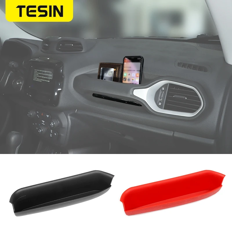 

for Jeep Renegade 2015 2016 2017 2018 2019-2022 Passenger Grab Handle Storage Box Co-pilot Grab Tray Organizer Car Accessories