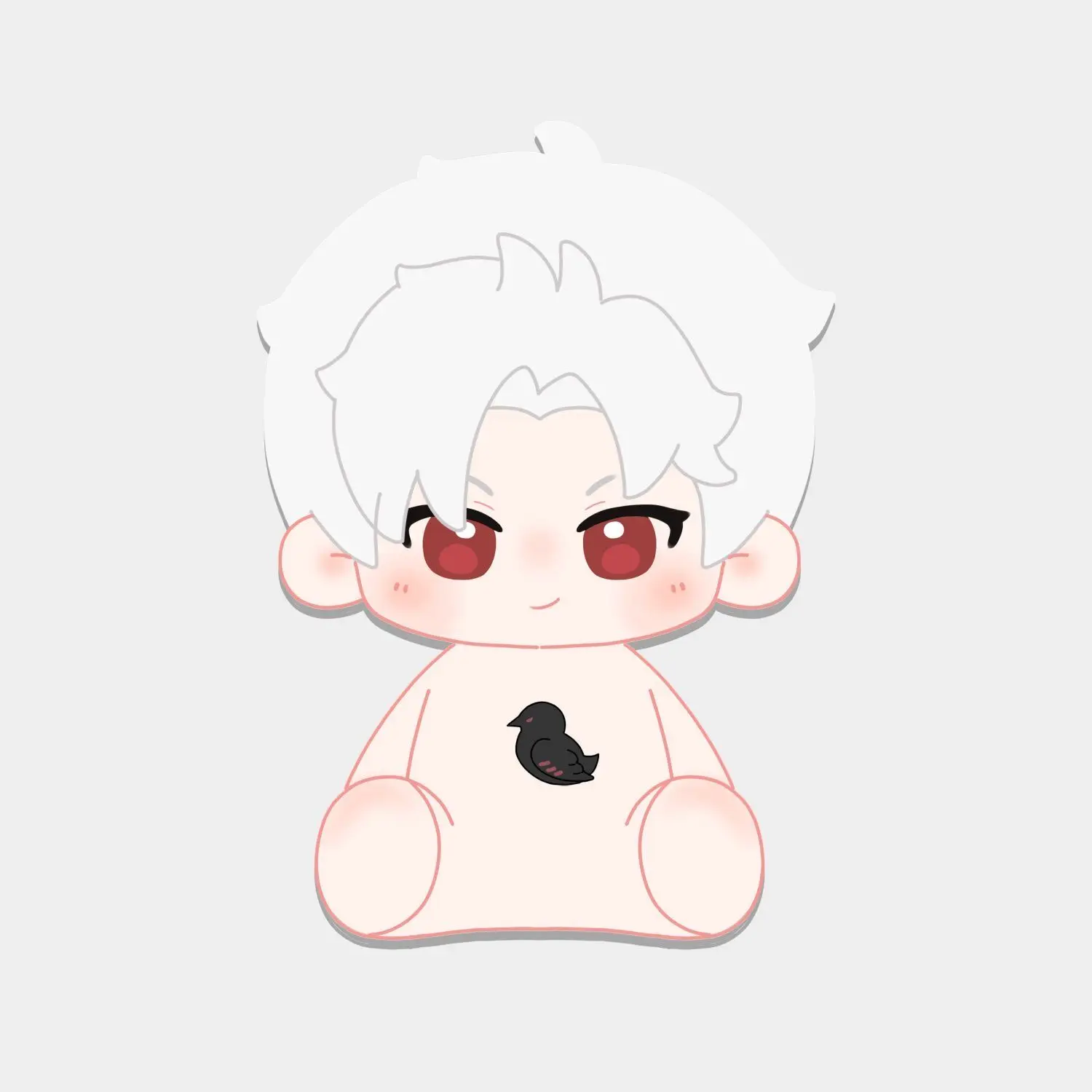 40 см аниме Любовь и глубокое пространство Цин Че Силус кукла тело платье игрушки