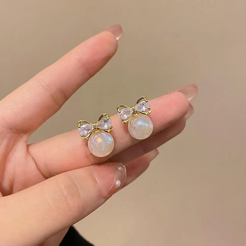 

Stylish Women Earrings Elegant Alloy Decorative Fashion Earrings Ear Studs Ladies Ear Stud 1 Pair